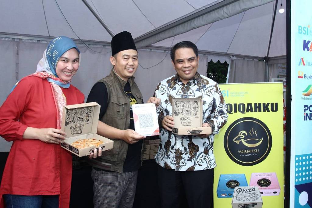 Ikut Serta Jelajah Kuliner Nusantara Bandung, BSI Dorong UMKM Naik&nbsp;Kelas