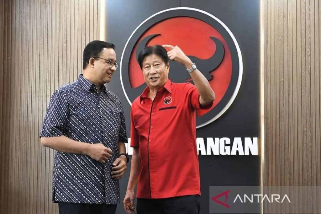 PDIP Tak Sebut Nama Anies Baswedan saat Pengumuman Bakal Calon Kepala&nbsp;Daerah