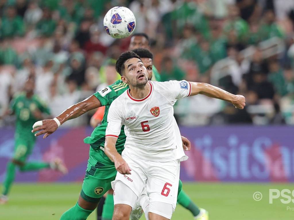 Lini Belakang Timnas Indonesia yang Solid Bikin Arab Saudi&nbsp;Frustrasi