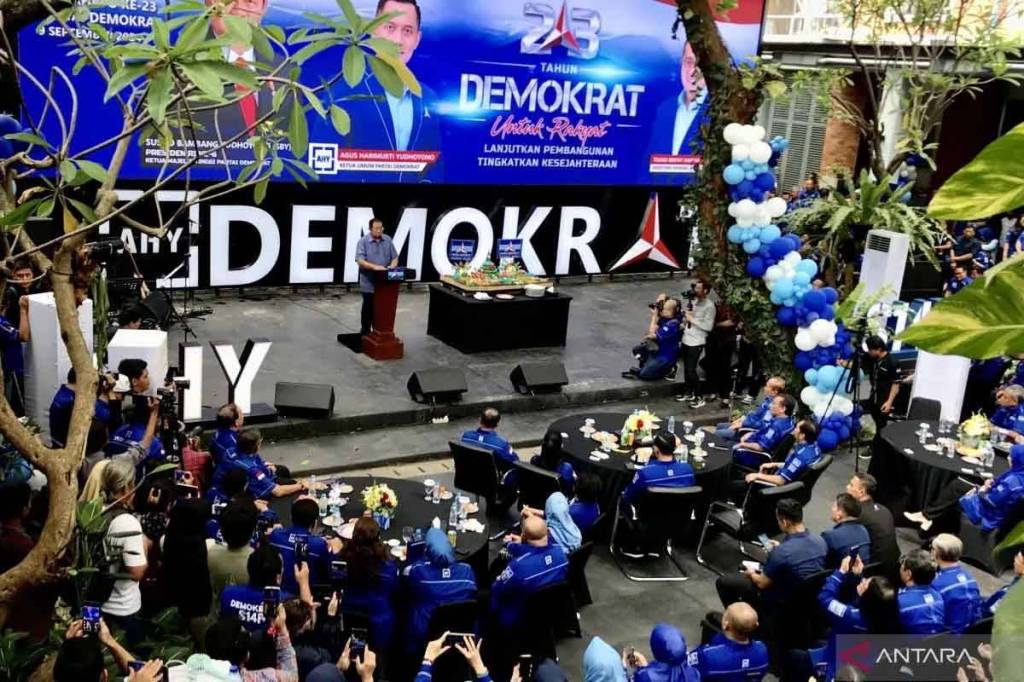 HUT Partai Demokrat, SBY: Kacau Suatu Negara Jika Mataharinya&nbsp;Banyak