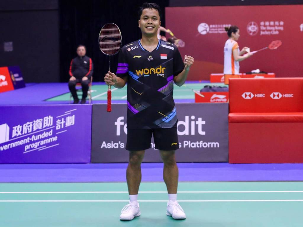 Lawan Wakil Tuan Rumah di 8 Besar Hong Kong Open 2024, Ginting Masih&nbsp;Meraba-raba